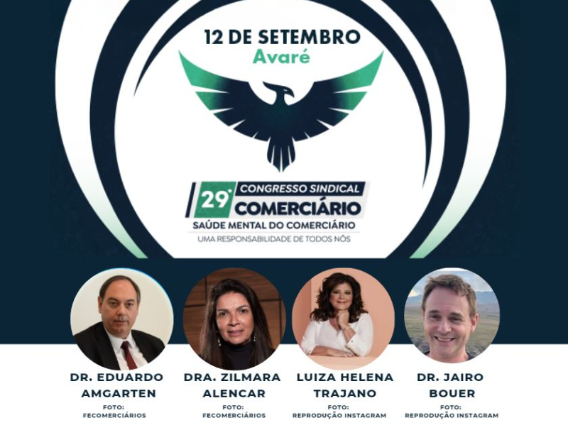 SEC Matão e Taquaritinga - 29º Congresso Sindical debate a saúde mental dos comerciários