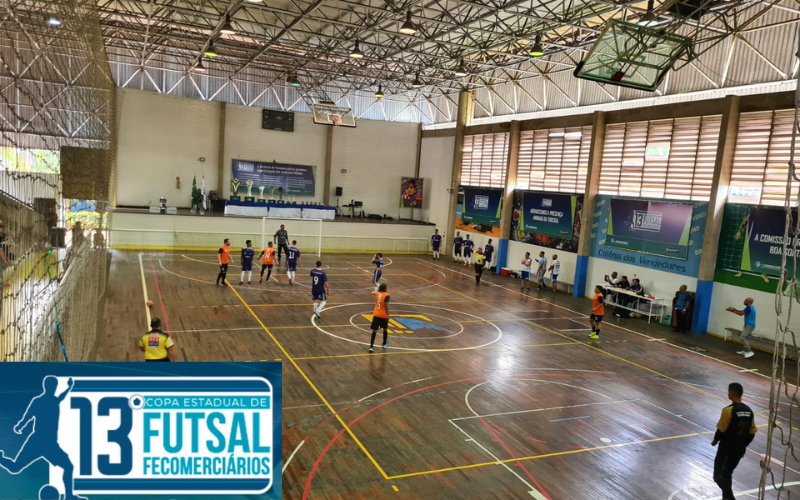 SEC Matão e Taquaritinga - Equipe de Futsal participou da Copa da Fecomerciários