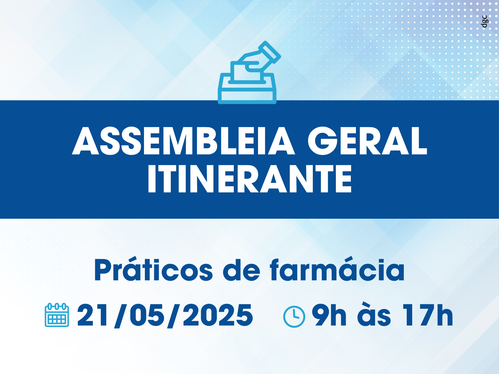 SEC Matão e Taquaritinga - Quarta-feira, dia 21, tem assembleia para práticos de farmácia