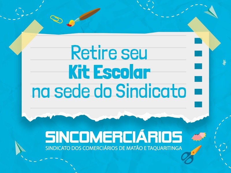 SEC Matão e Taquaritinga - Sincomerciários inicia entrega do kit escolar aos associados